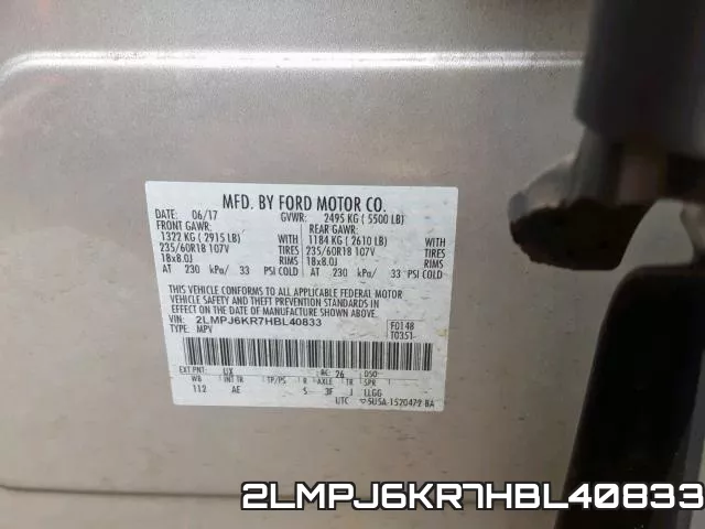 2LMPJ6KR7HBL40833 фото 2