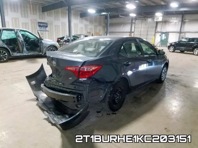 2T1BURHE1KC203151 фото 5