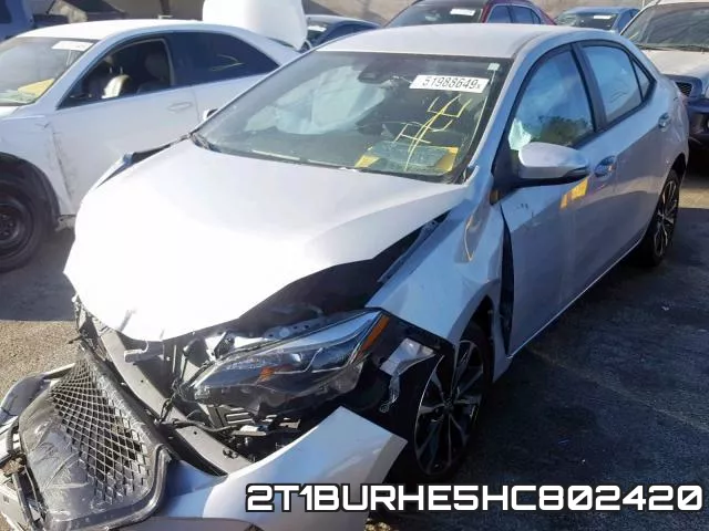 2T1BURHE5HC802420 фото 3
