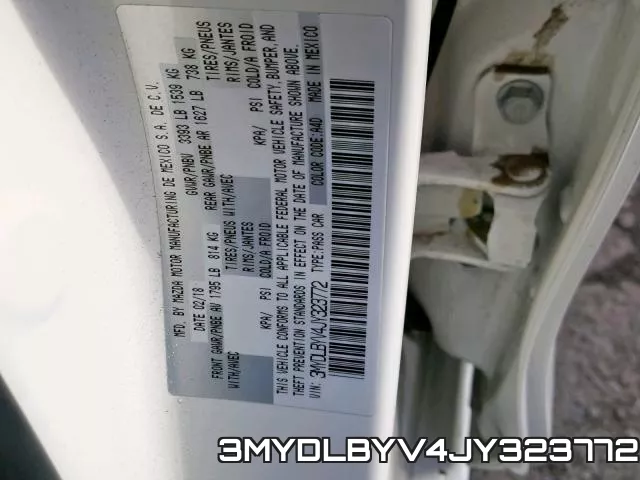 3MYDLBYV4JY323772 фото 2