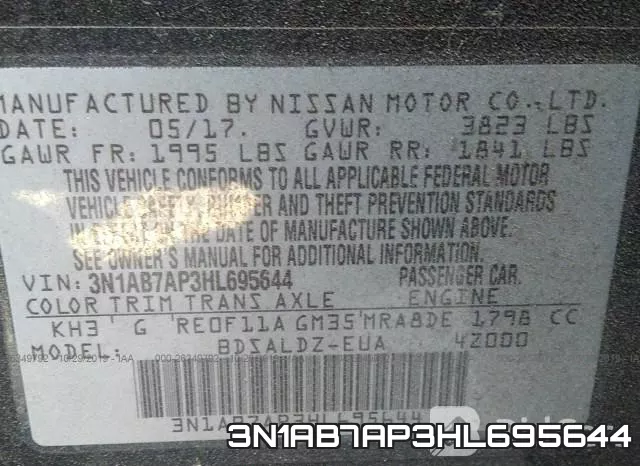 3N1AB7AP3HL695644 фото 10