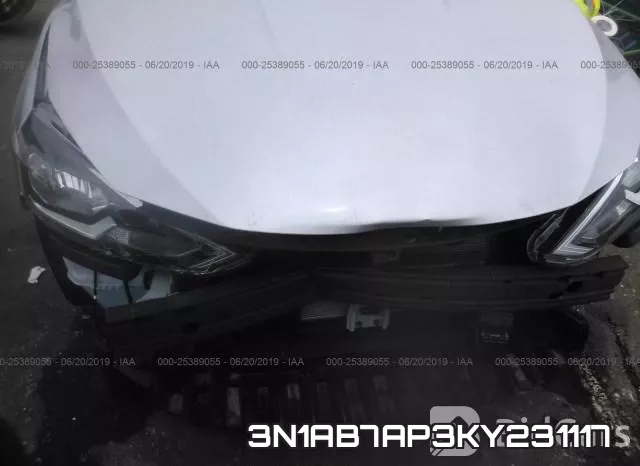 3N1AB7AP3KY231117 фото 7