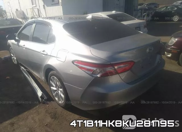 4T1B11HK8KU281795 фото 4