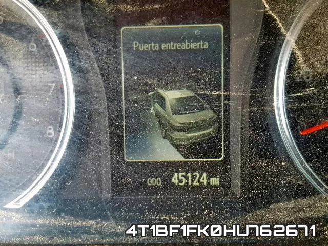 4T1BF1FK0HU762671 фото 9