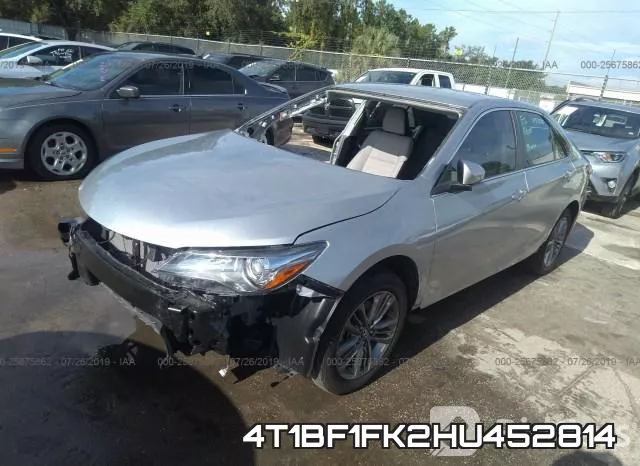 4T1BF1FK2HU452814 фото 3