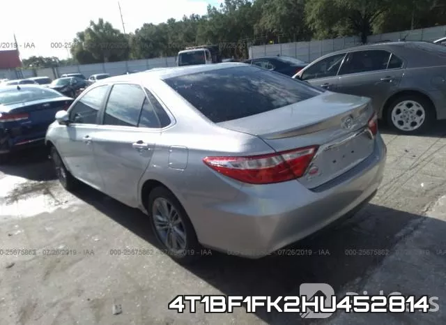 4T1BF1FK2HU452814 фото 4