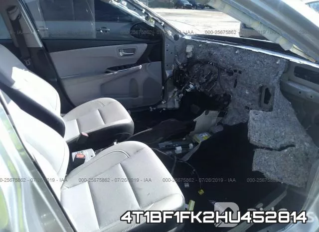 4T1BF1FK2HU452814 фото 6