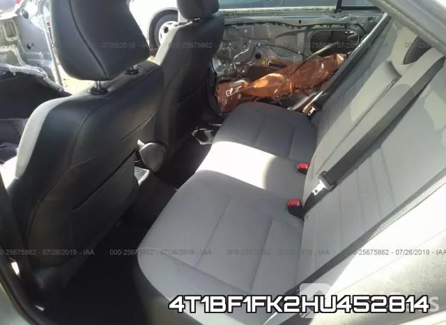 4T1BF1FK2HU452814 фото 9