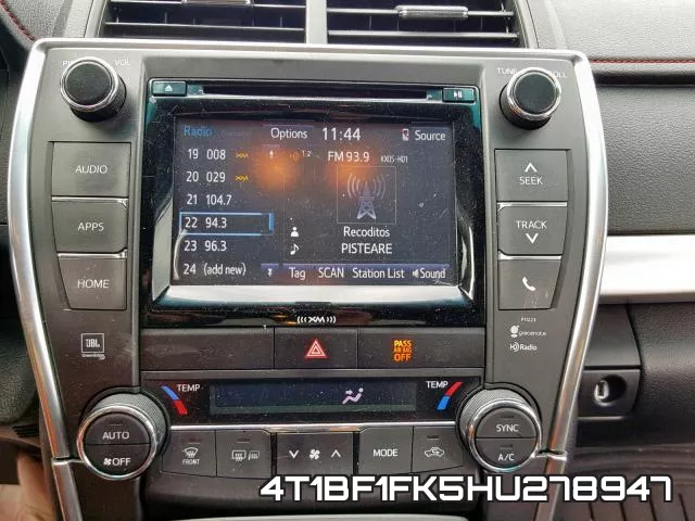 4T1BF1FK5HU278947 фото 10