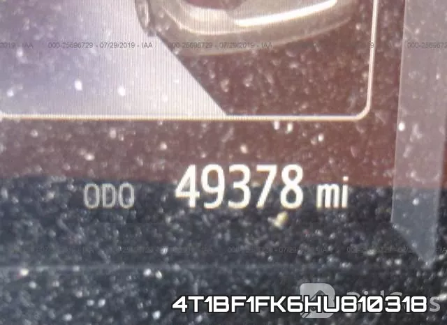 4T1BF1FK6HU810318 фото 8