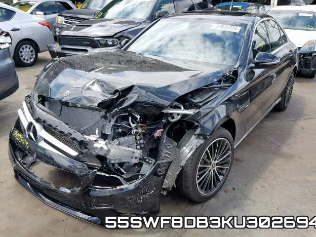 55SWF8DB3KU302694 фото 3
