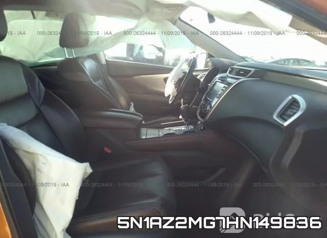 5N1AZ2MG7HN149836 фото 6