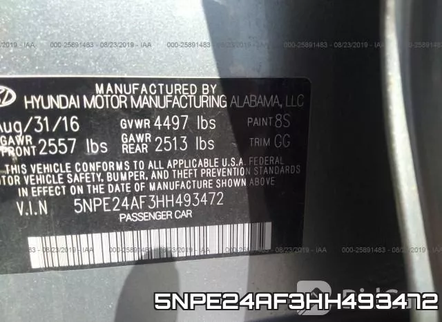 5NPE24AF3HH493472 фото 10