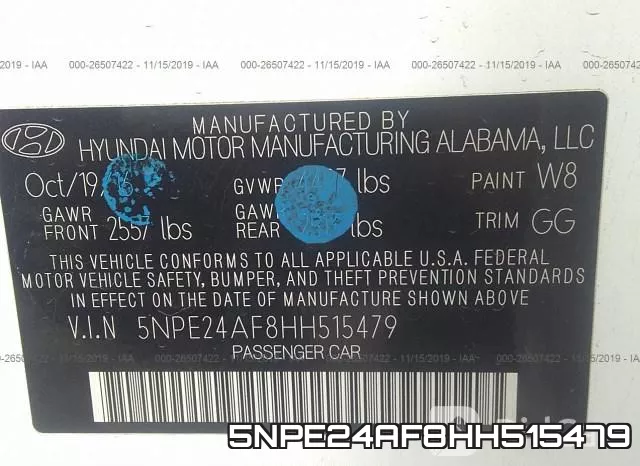5NPE24AF8HH515479 фото 10