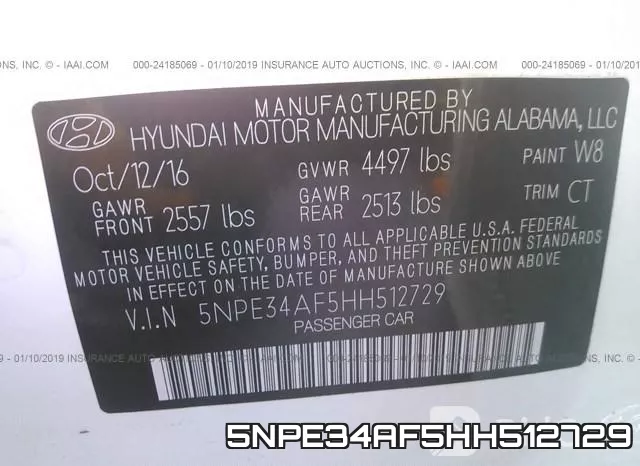 5NPE34AF5HH512729 фото 10