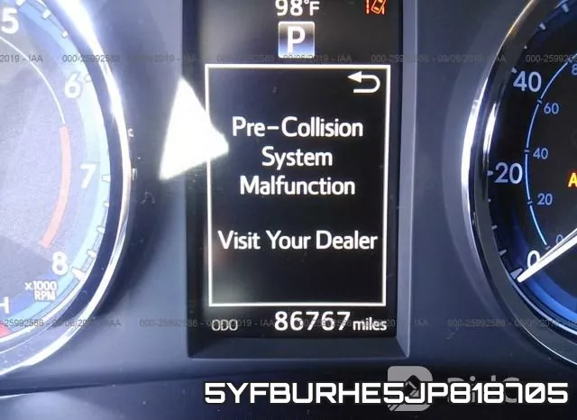5YFBURHE5JP818705 фото 8