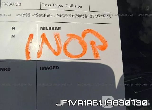 JF1VA1A61J9830730 фото 8