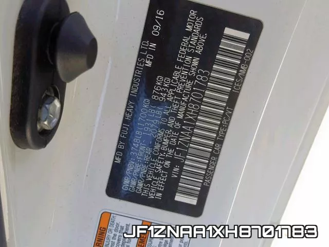 JF1ZNAA1XH8701783 фото 2
