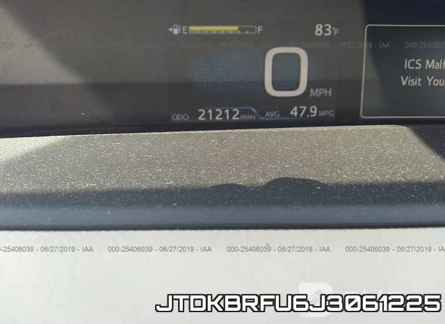 JTDKBRFU6J3061225 фото 8