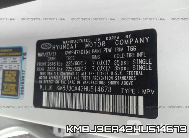 KM8J3CA42HU514673 фото 10