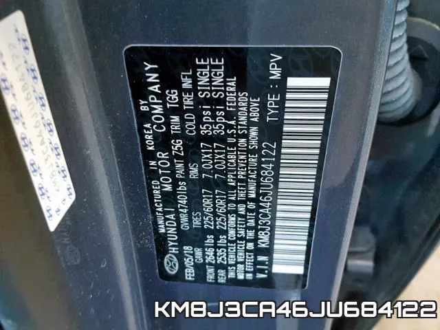 KM8J3CA46JU684122 фото 2