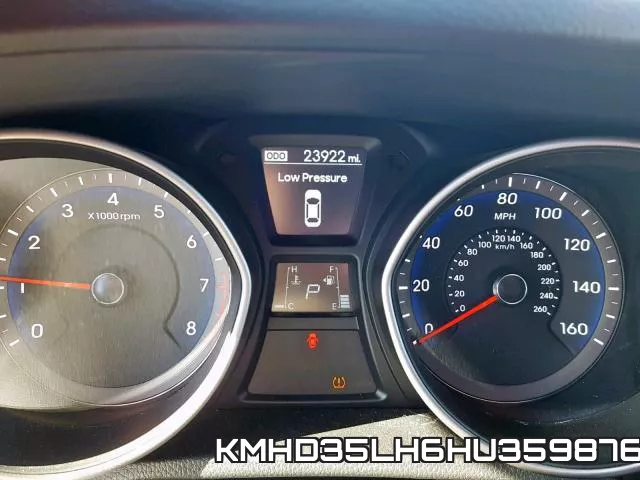 KMHD35LH6HU359876 фото 9