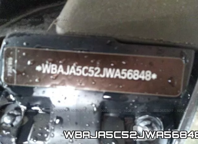 WBAJA5C52JWA56848 фото 10