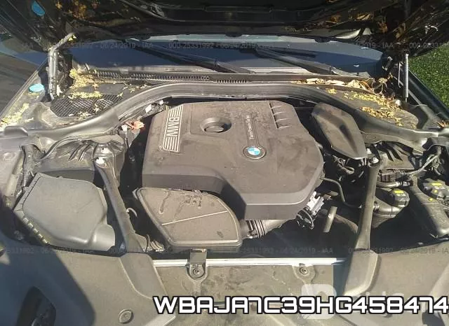 WBAJA7C39HG458474 фото 2