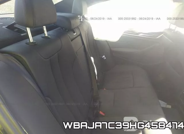 WBAJA7C39HG458474 фото 9