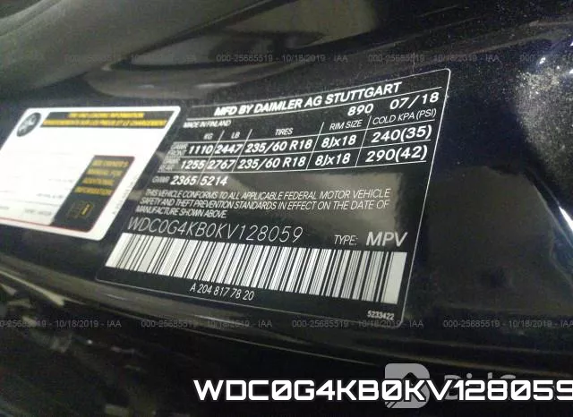 WDC0G4KB0KV128059 фото 10