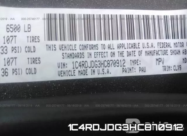 1C4RDJDG3HC870912 фото 10