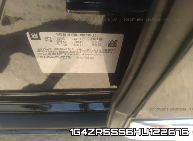 1G4ZR5SS6HU122676 фото 10