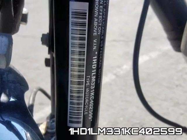 1HD1LM331KC402599 фото 2