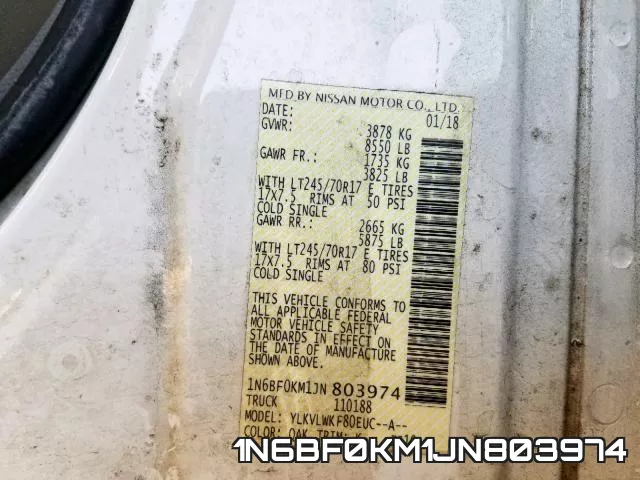 1N6BF0KM1JN803974 фото 2