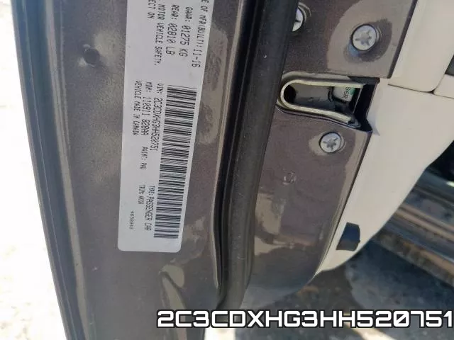 2C3CDXHG3HH520751 фото 2
