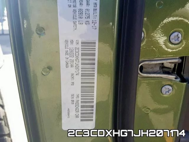2C3CDXHG7JH207174 фото 2