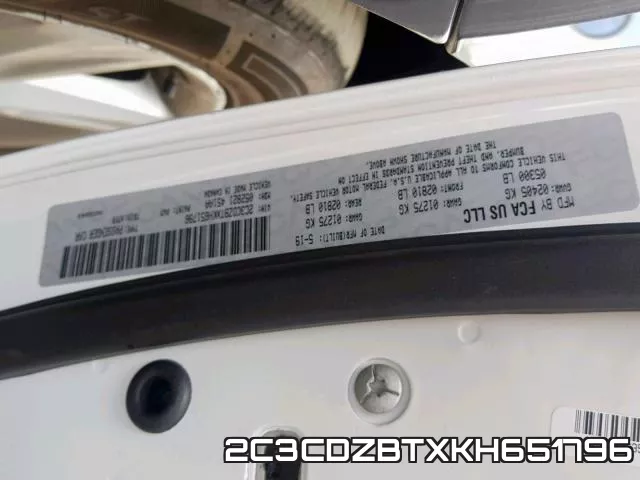 2C3CDZBTXKH651796 фото 2