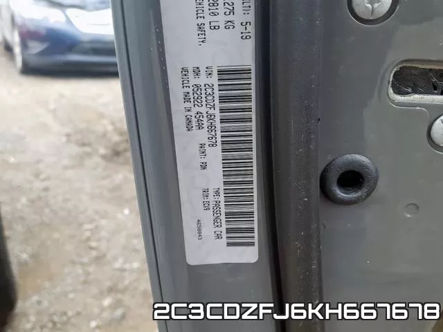 2C3CDZFJ6KH667678 фото 2