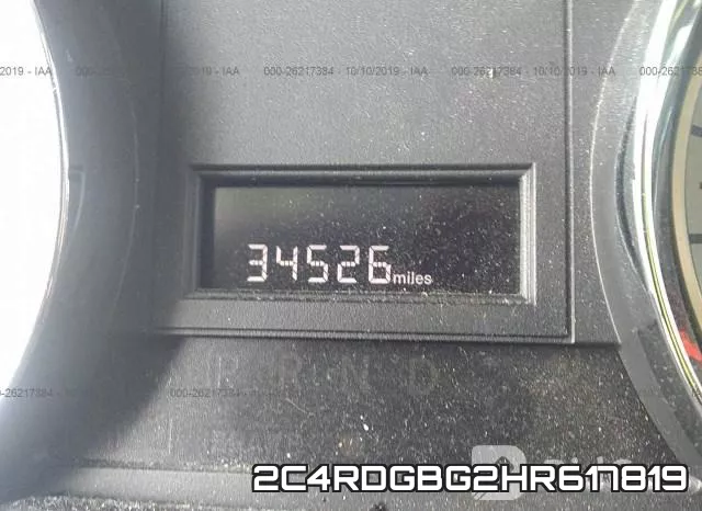 2C4RDGBG2HR617819 фото 8