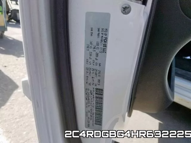 2C4RDGBG4HR632225 фото 2