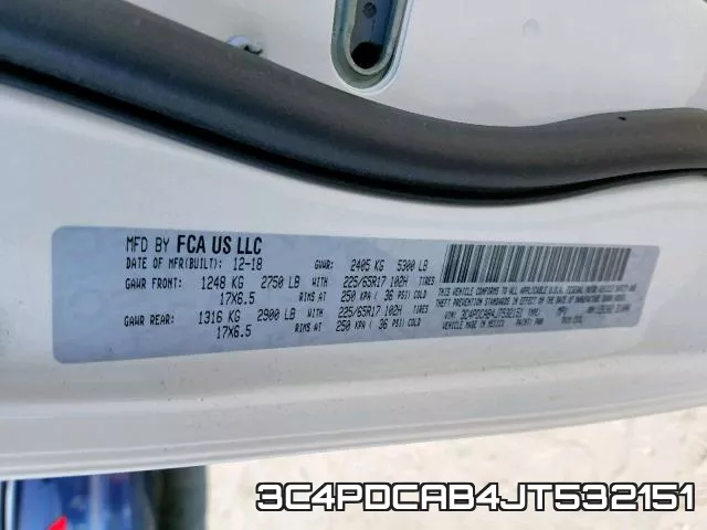 3C4PDCAB4JT532151 фото 2