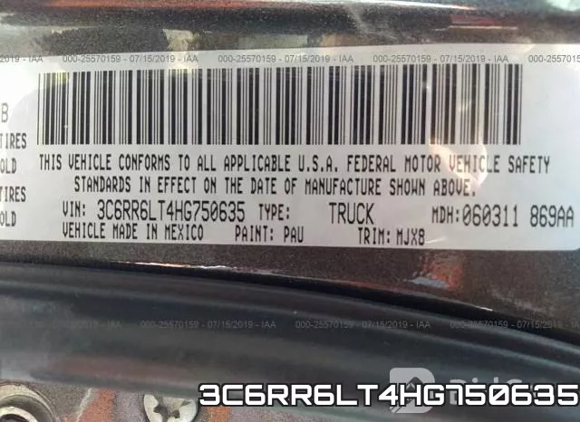 3C6RR6LT4HG750635 фото 10
