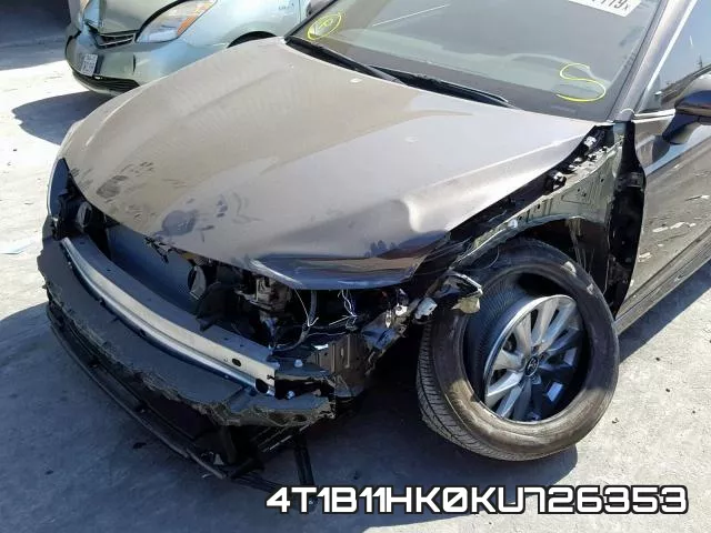 4T1B11HK0KU726353 фото 10