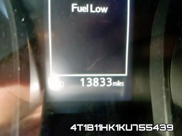 4T1B11HK1KU755439 фото 9