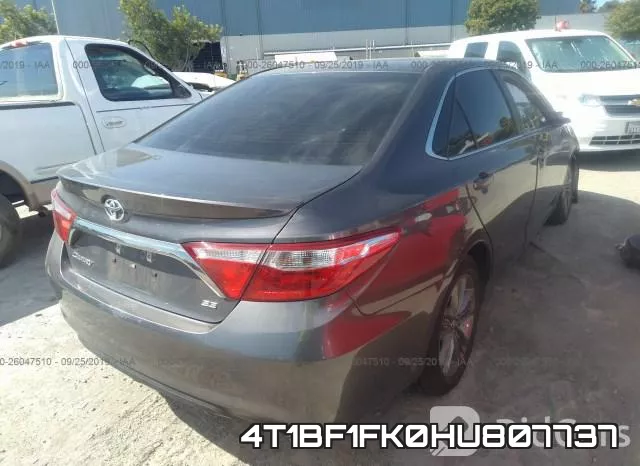 4T1BF1FK0HU807737 фото 5