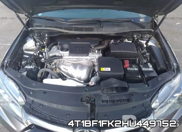 4T1BF1FK2HU449752 фото 2