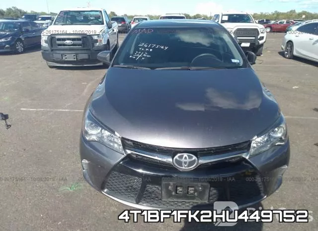 4T1BF1FK2HU449752 фото 7