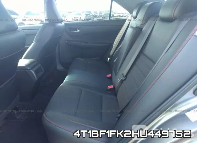 4T1BF1FK2HU449752 фото 9