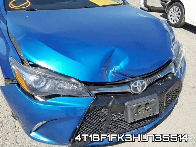 4T1BF1FK3HU735514 фото 10