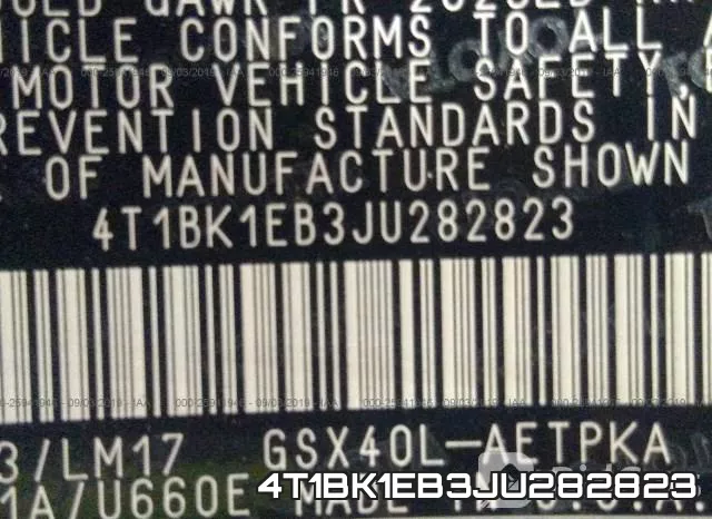 4T1BK1EB3JU282823 фото 9